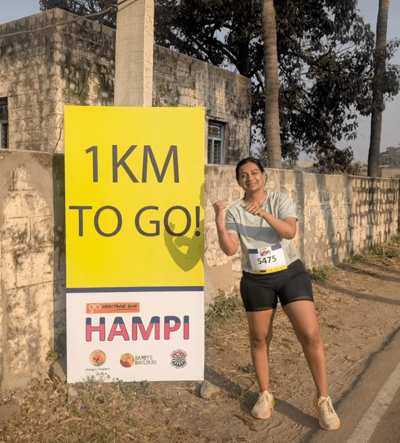 On the historic run route